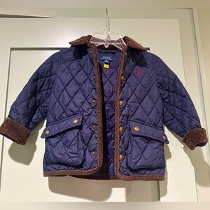 Polo Ralph Lauren Boys Quilted Barn Jacket - 4/4T